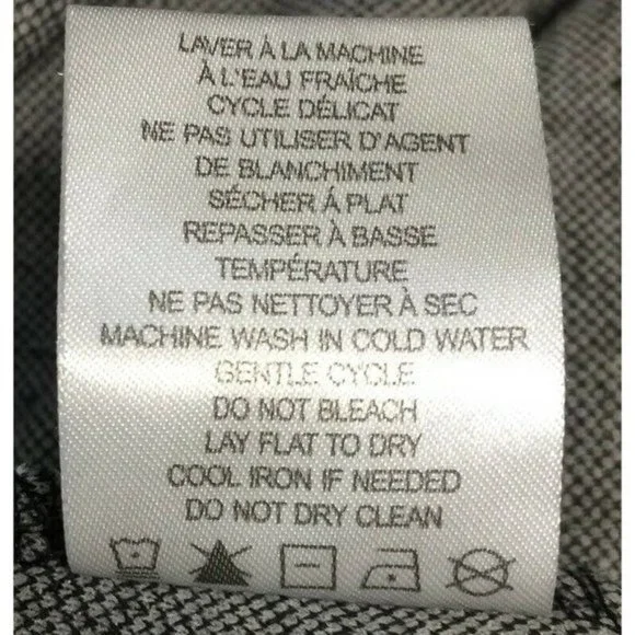 Katherine Barclay Womens A-Line Skater Dress Gray Knit Stretch Long Sleeve Sz 4 - Picture 8 of 8